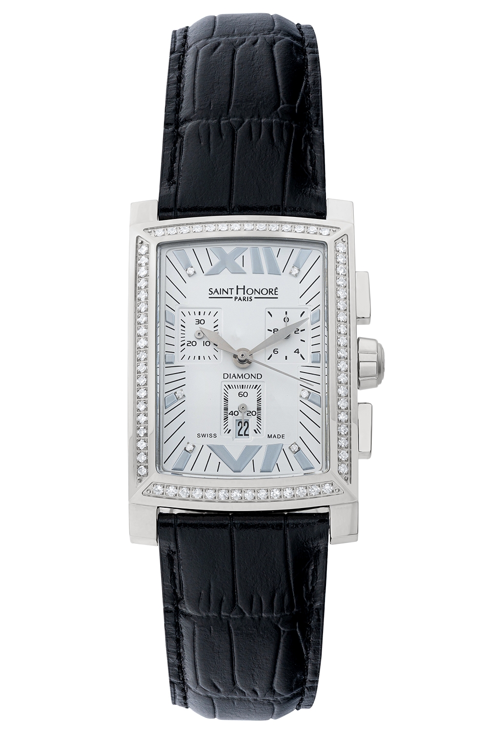 ساعة سانت أونوريه النسائية المرصعة بالألماس — 855026.1ARD