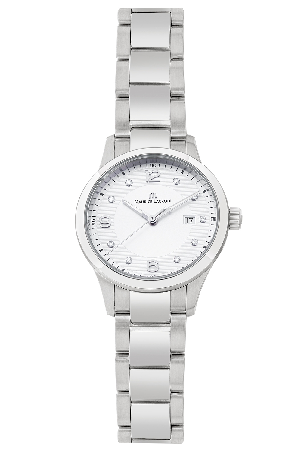 ساعة موريس لاكروا ميروس ديت النسائية — MI1014-SS002-150