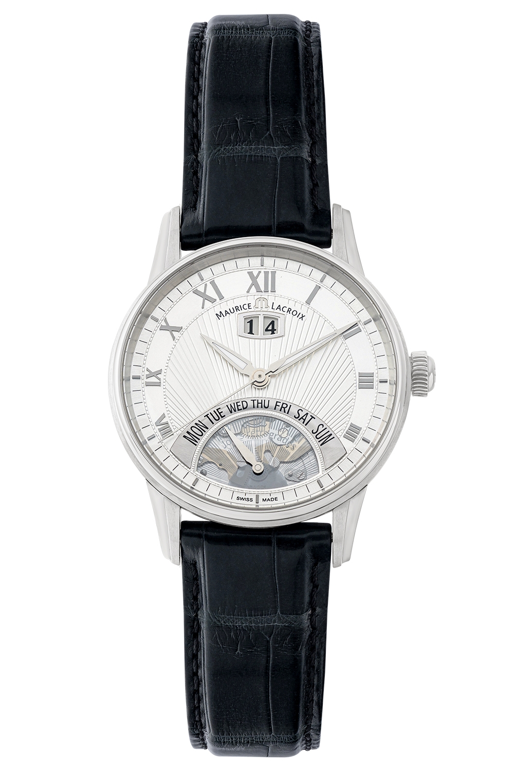ساعة موريس لاكروا ماستربيس جور ريتروجراديز للرجال — MP6358.SS001.11E