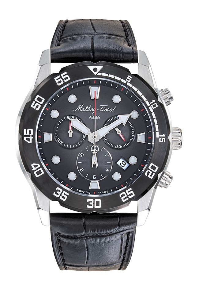 ساعة ماثي تيسو بولتون 2 الرجالية – H121CHALN