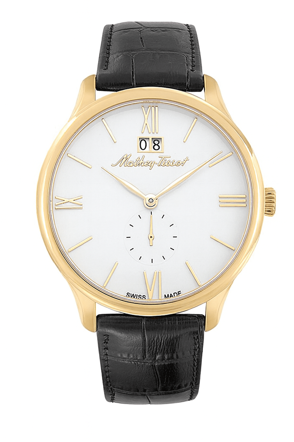 " ساعة ماثي تيسو إدموند للرجال – H1886QPI"