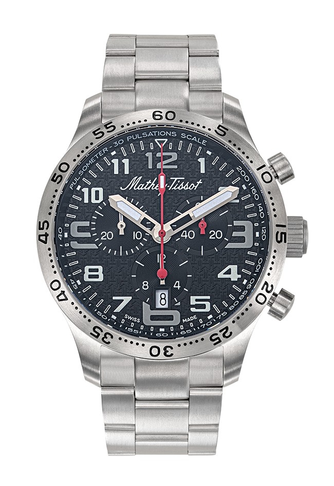 " ساعة ماثي تيسو تايب 21 تيتانيوم للرجال – H1821CHT1"
