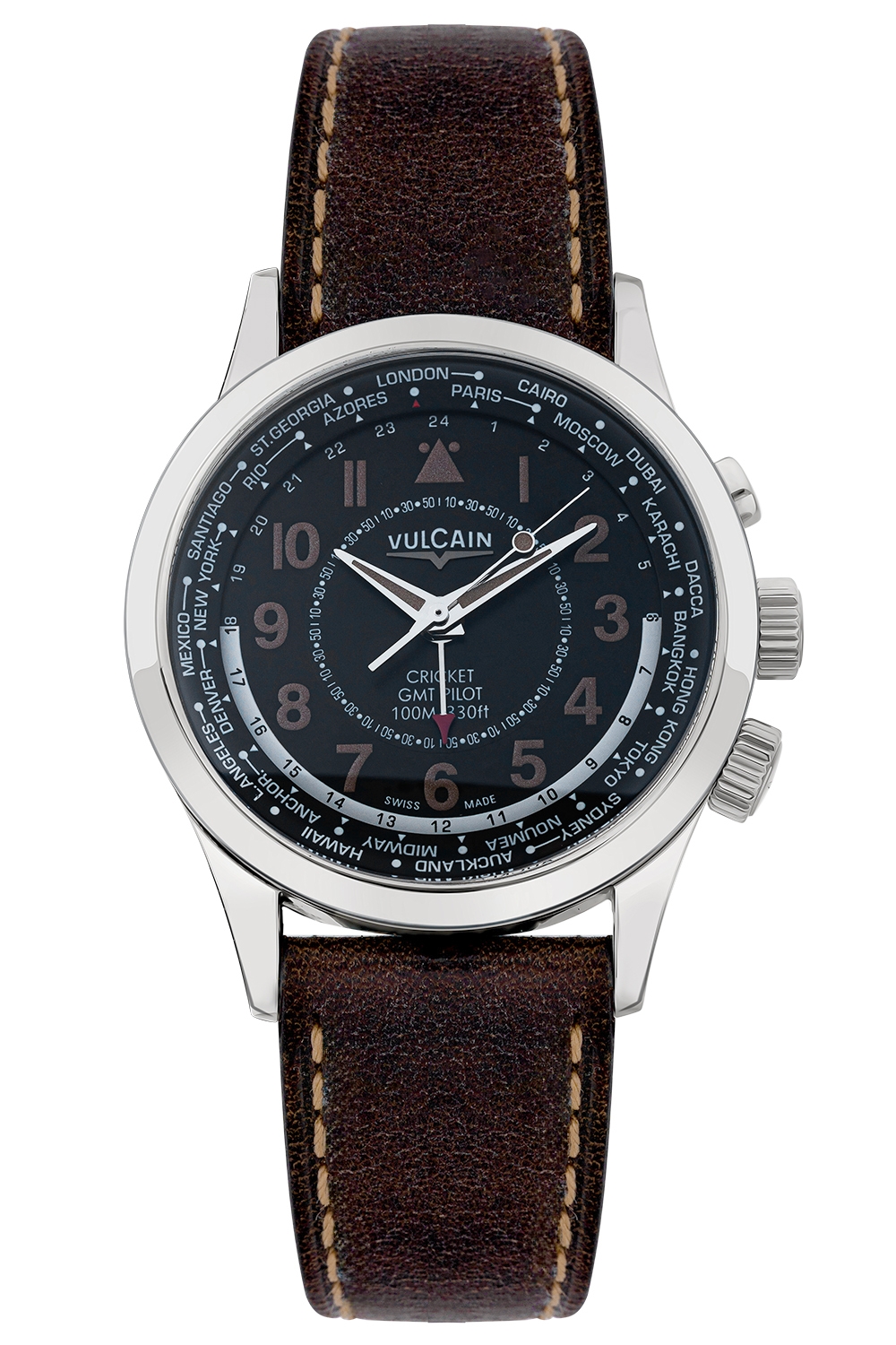 ساعة فولكان للرجال بتوقيت جرينتش